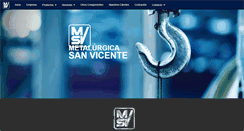 Desktop Screenshot of metsanvicente.com.ar